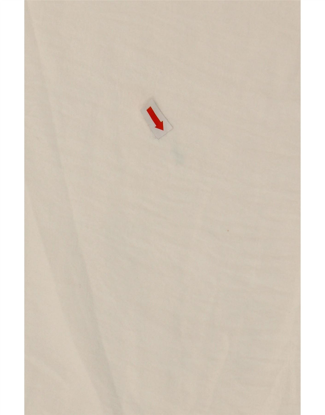 Zara Dame Loose Fit Chino Bukser Medium W28 L25 Hvid Polyester
