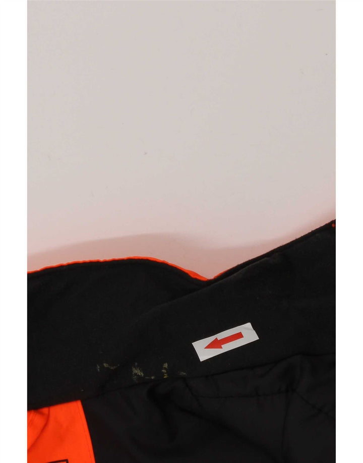 Helly Hansen Herre Workwear Polstret Jakke UK 40 Large Orange Colourblock