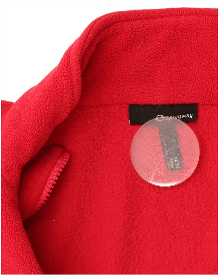 SPRAYWAY Dame Fleecejakke UK 14 Stor Rød Polyester