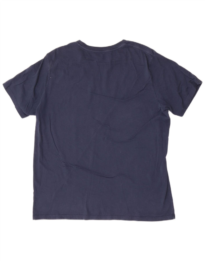 Levi's Herre Standard Fit Grafisk T-Shirt Top Stor Marineblå
