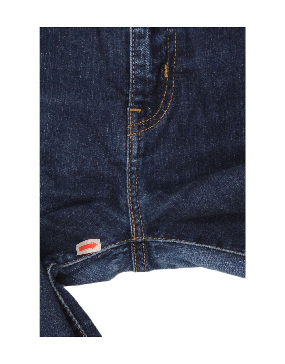 LEVI'S Kvinder Mile High Super Skinny Jeans W25 L30 Blå Bomuld