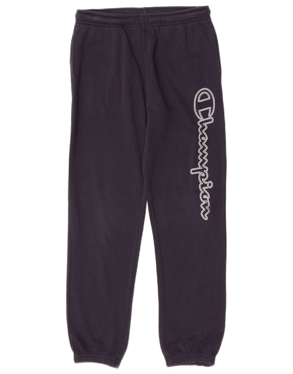 Champion Drenge træningsdragt Bukser Joggers 11-12 år Large Navy Blue