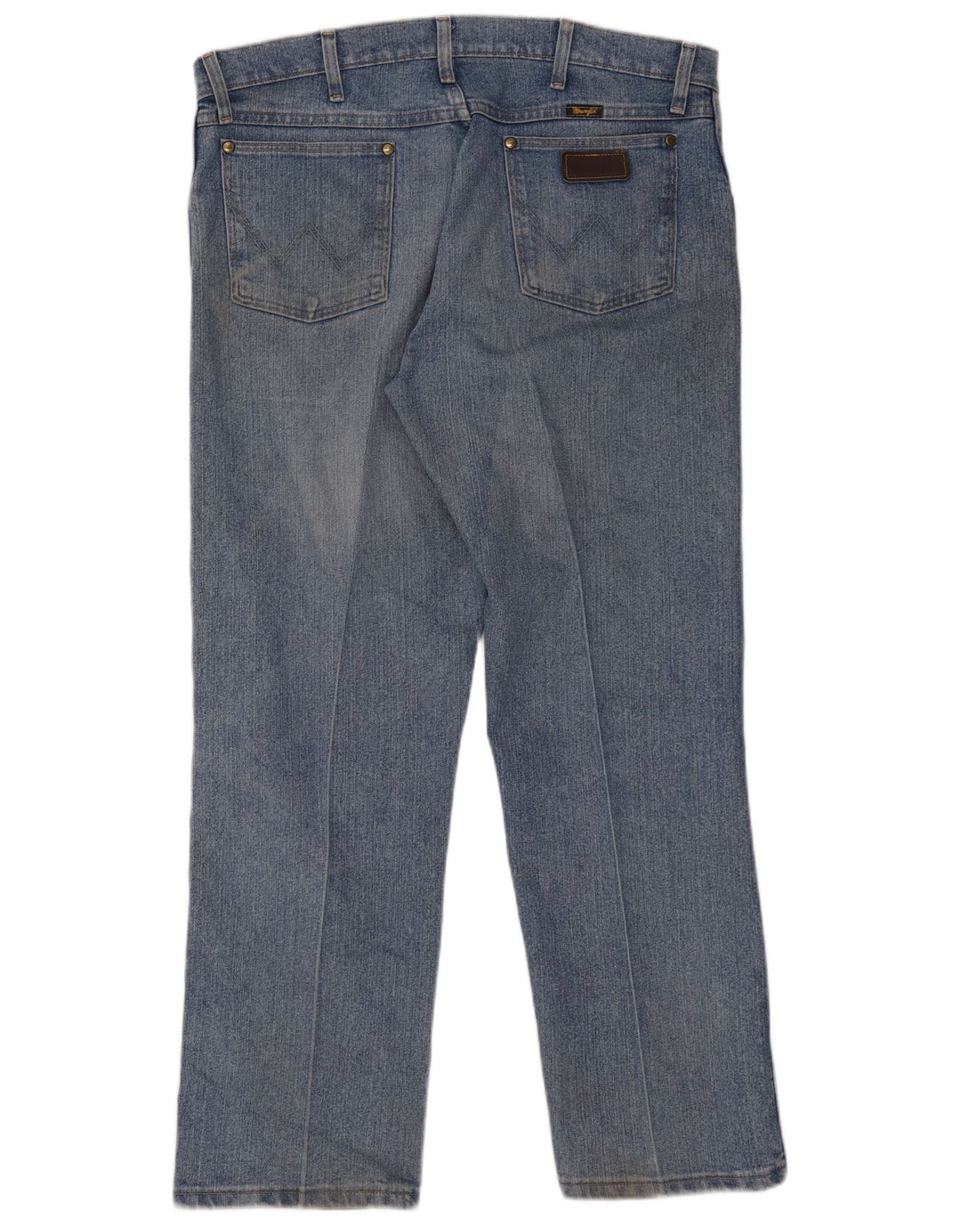 Wrangler Straight Jeans til mænd W36 L30 blå bomuld