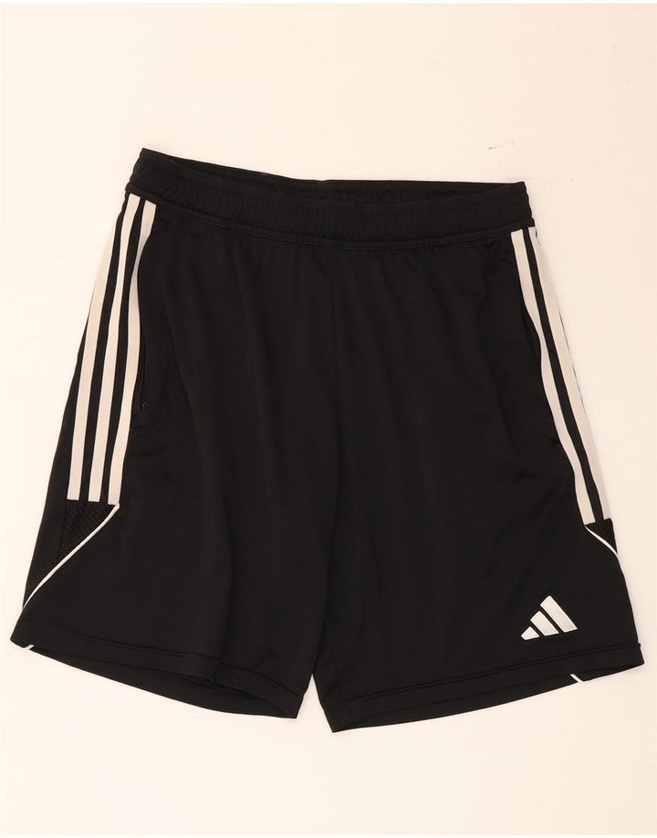 ADIDAS Aeroready Regular Fit Sportsshorts til mænd mellem sort polyester