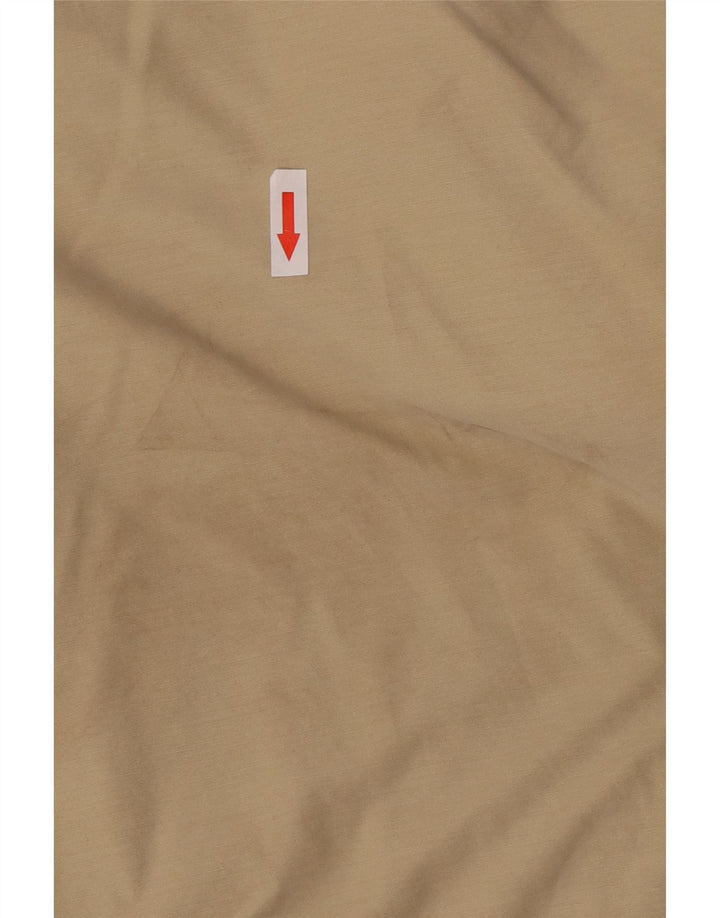 Timberland Herre Hooded Windbreaker Jacket UK 42 XL Beige Polyester