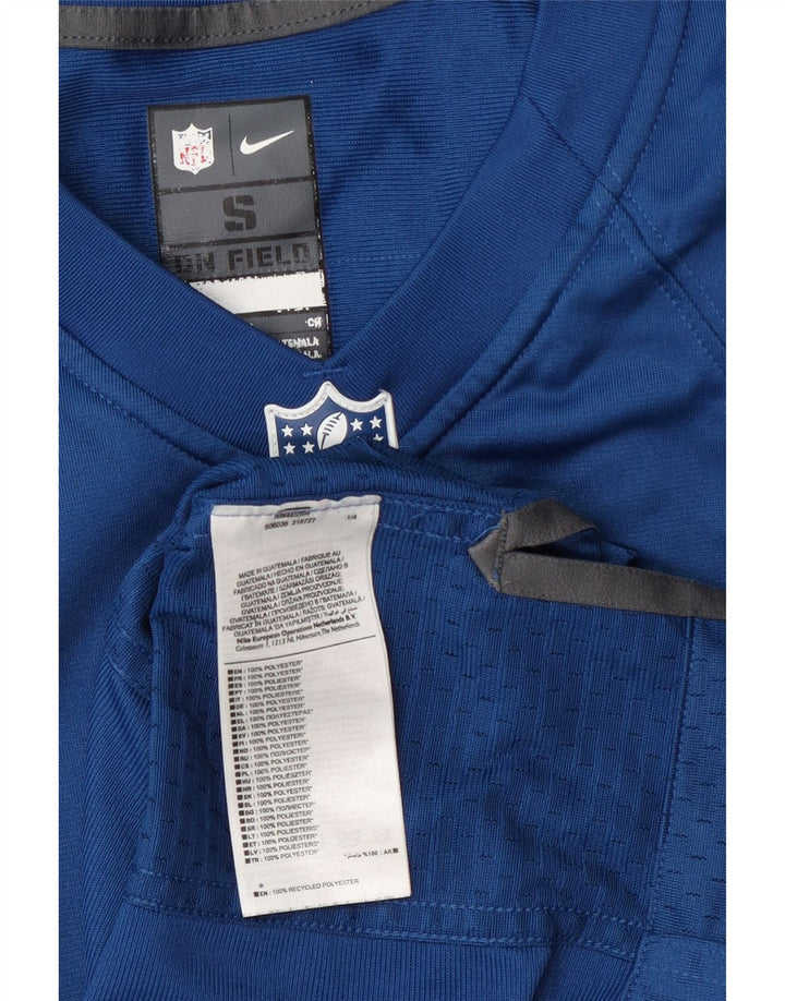 Nike grafisk T-shirt top til mænd, lille blå polyester