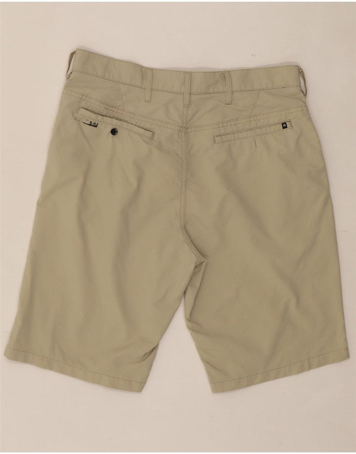 HURLEY Mens Chino Shorts W30 Medium Beige Nylon Vintage Hurley and Second-Hand Hurley from Messina Hembry 