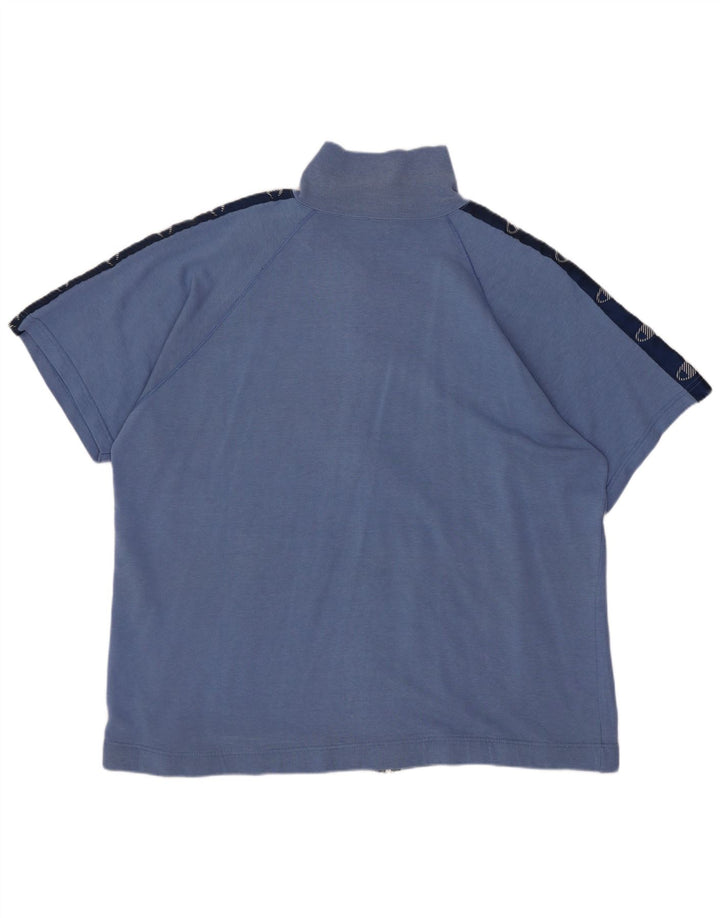 Champion Dame Oversized grafisk træningsdragt Topjakke UK 16 Large Blue