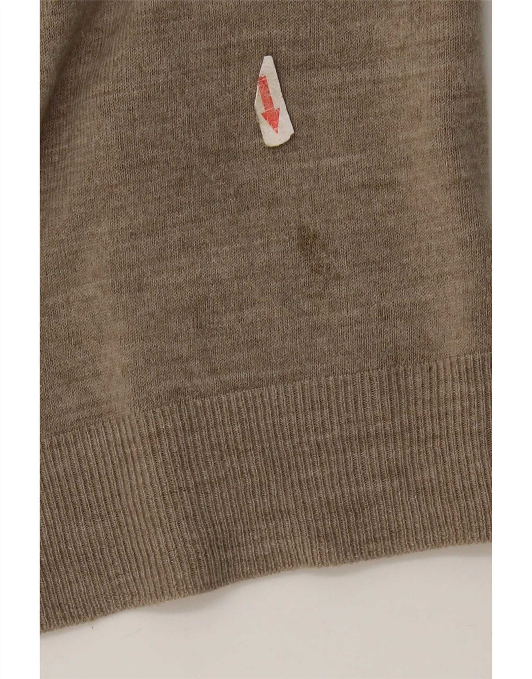 Marks & Spencer Herre Regular Fit V-hals sweater Stor Beige Akryl