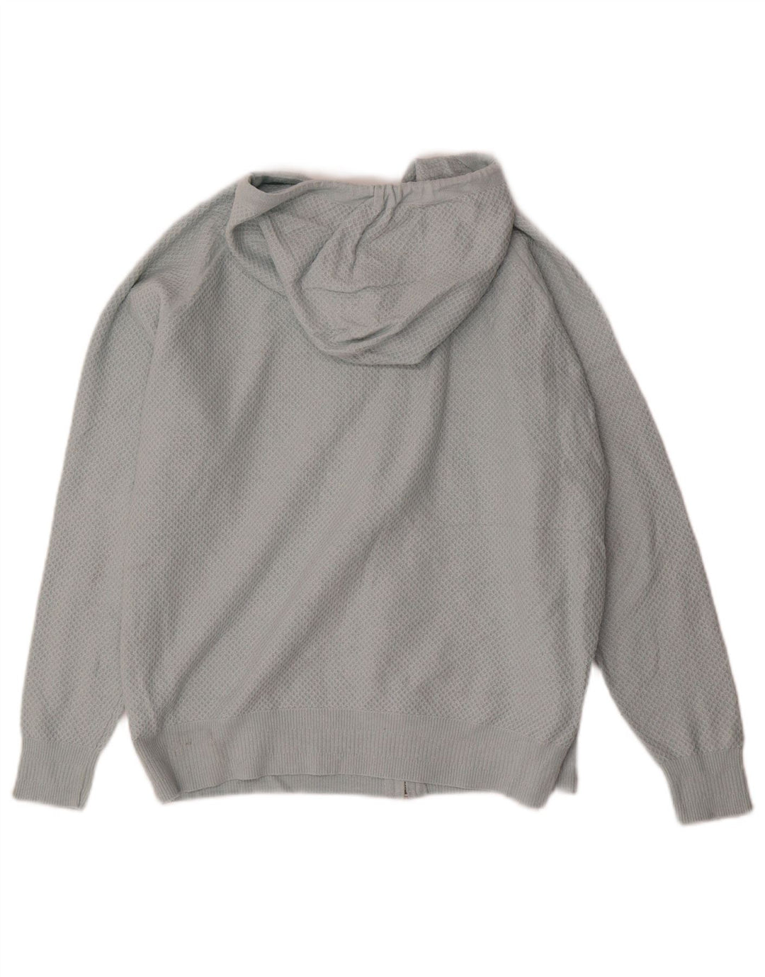 Marks & Spencer Dame hætte cardigan sweater UK 14 Medium Blue