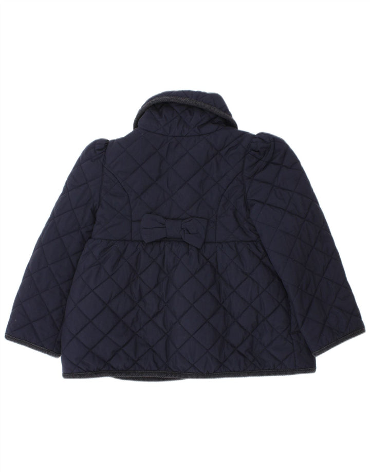 Polo Ralph Lauren piger quiltet jakke 2-3 år marineblå polyester