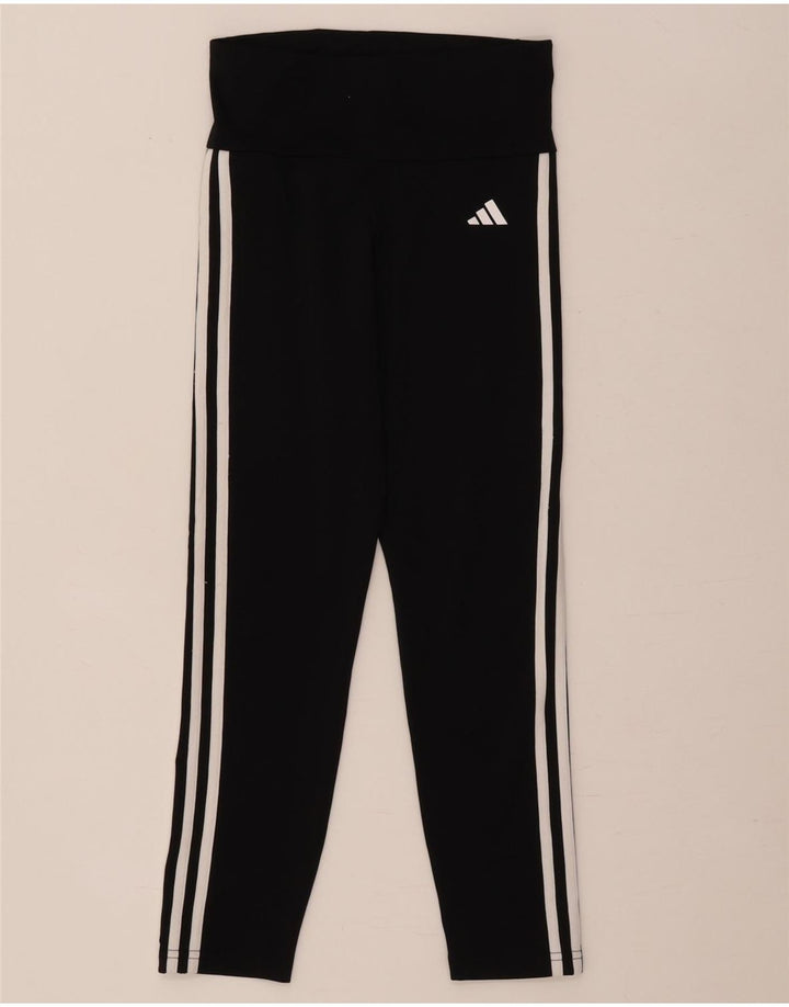 Adidas Girls Aeroready Leggings 11-12 år Sort polyester