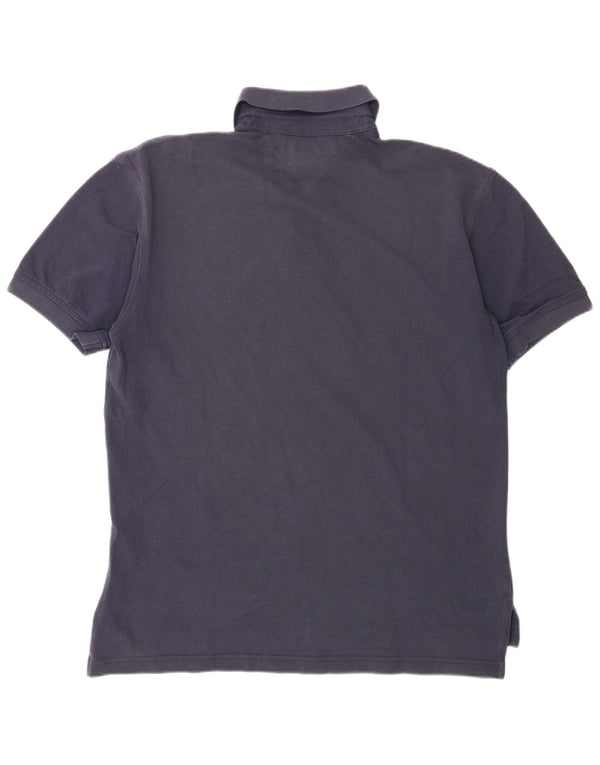 TOMMY HILFIGER Poloshirt til mænd Medium marineblå bomuld