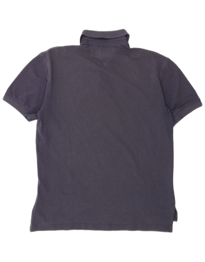 TOMMY HILFIGER Poloshirt til mænd Medium marineblå bomuld