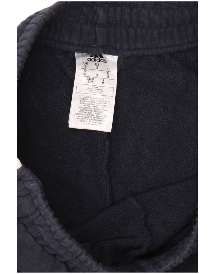 ADIDAS Mens Sport Shorts Small  Navy Blue Cotton