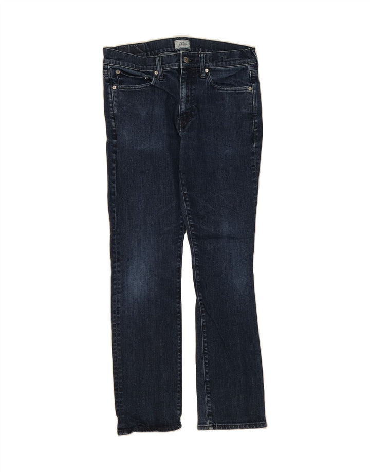 J. CREW Mens Slim Jeans W31 L32 Navy Blue Cotton Vintage J. Crew and Second-Hand J. Crew from Messina Hembry 