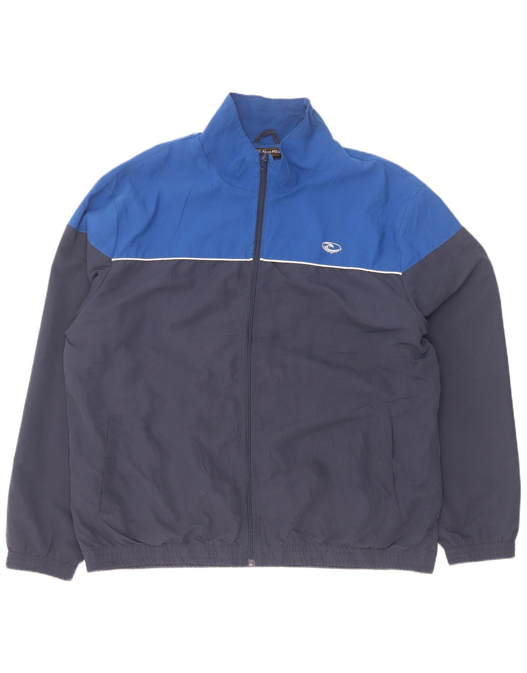 Atlas For Mænd Træningsdragt til mænd Top Jakke 2XL Navy Blue Colourblock