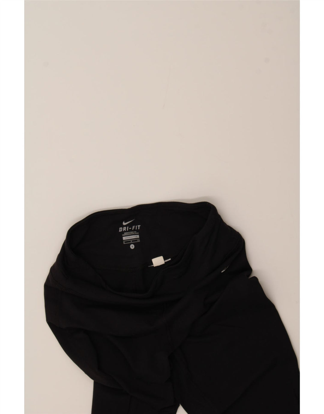 NIKE Womens Leggings UK 10 Small  Black Vintage Nike and Second-Hand Nike from Messina Hembry 