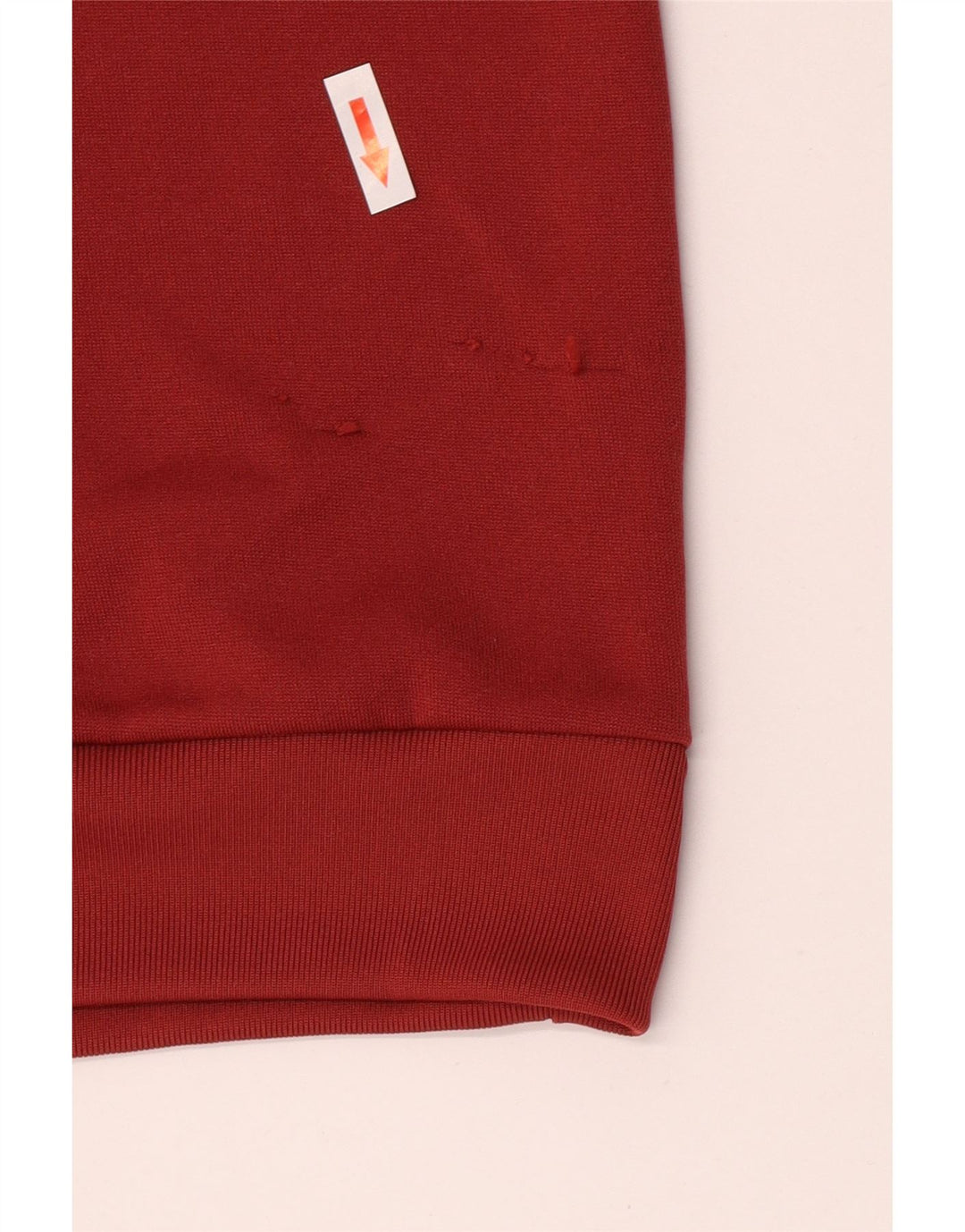 Adidas Sweatshirt Jumper Medium Rød Polyester til mænd
