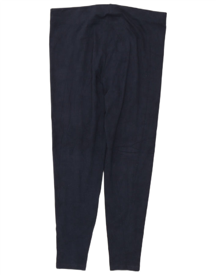Marks & Spencer Dame Leggings UK 18 XL Navy Blue Polyester