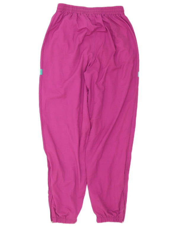 Lotto Dame træningsdragt Bukser Joggers UK 12 Medium Lilla Colourblock