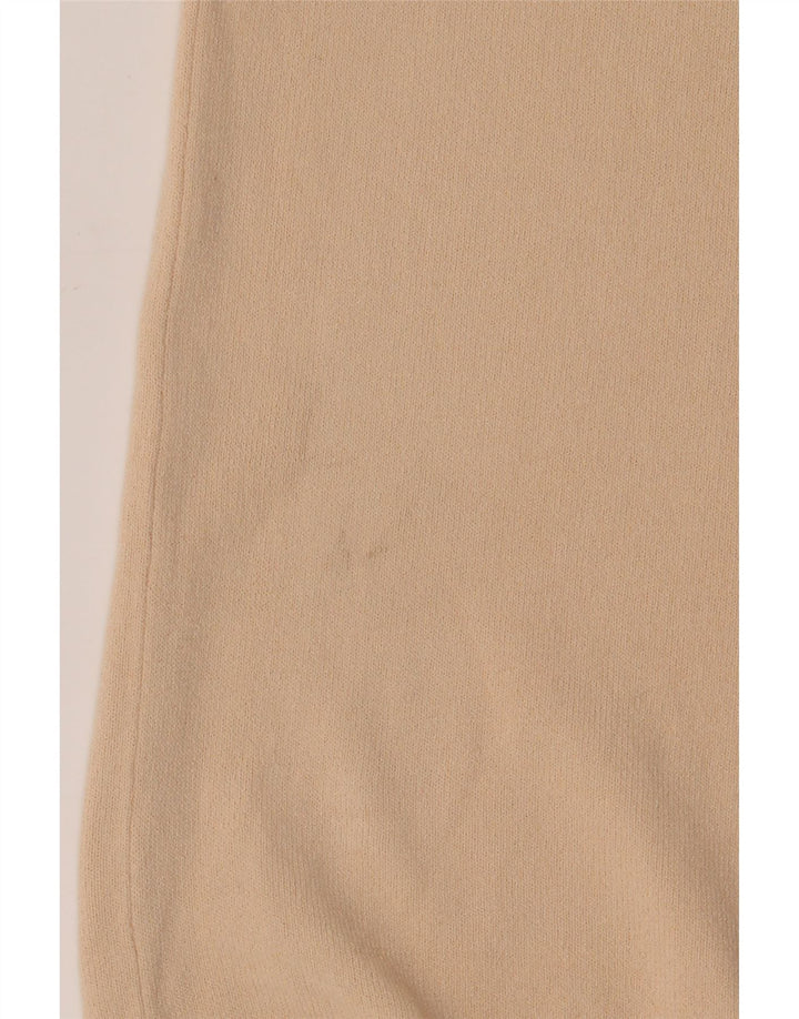 Zara Dame Bluse Top UK 12 Medium Beige