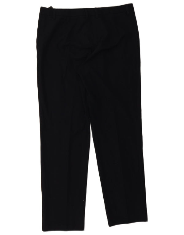 Marks & Spencer koniske chinobukser til kvinder UK 14 Large W34 L29 Marineblå