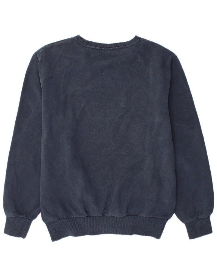 ELLESSE Grafisk sweatshirt til mænd Medium marineblå bomuld