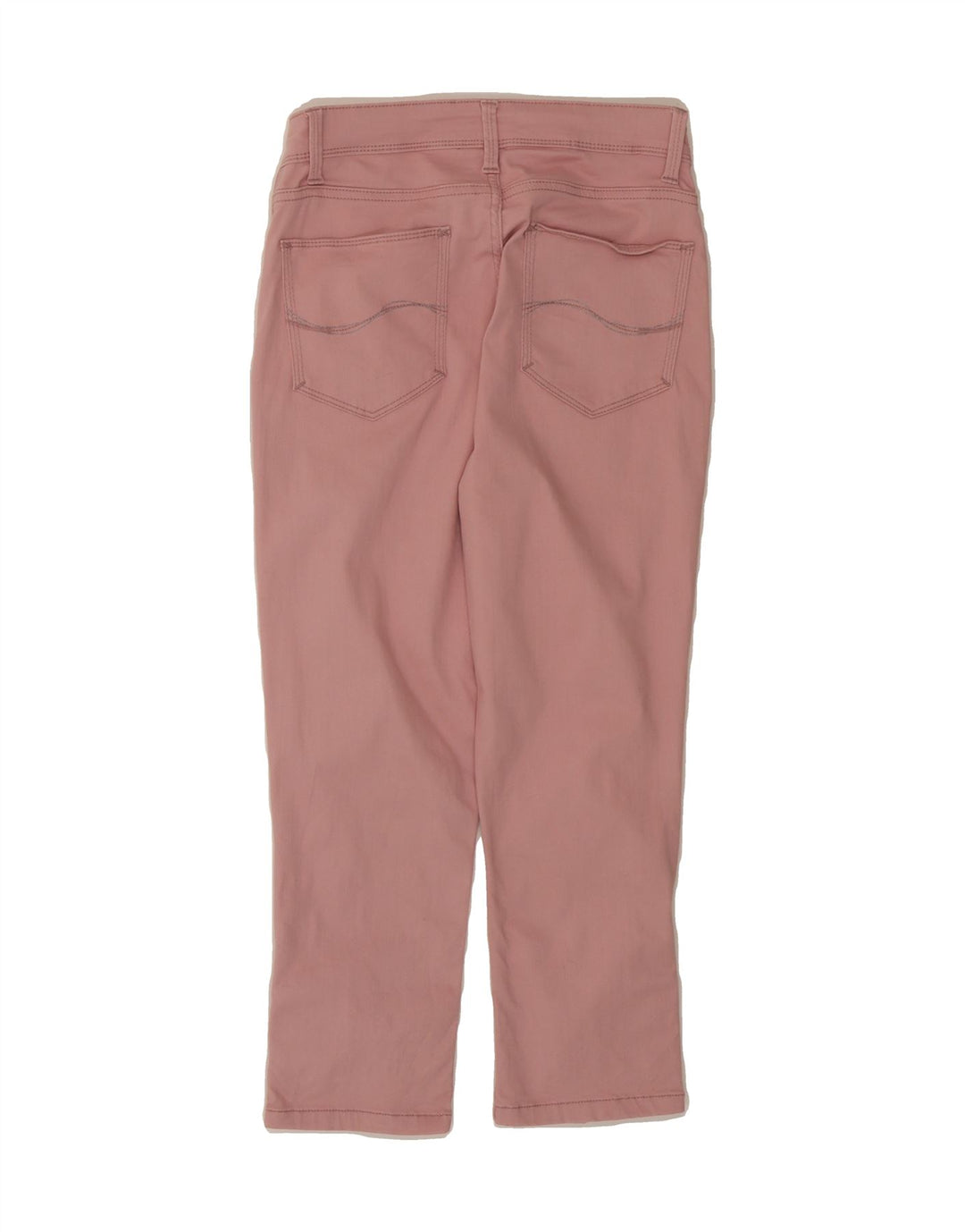 LEE Womens Modern Series Mid Rise Capri Jeans US 6 Medium W26 L22 Pink Vintage Lee and Second-Hand Lee from Messina Hembry 