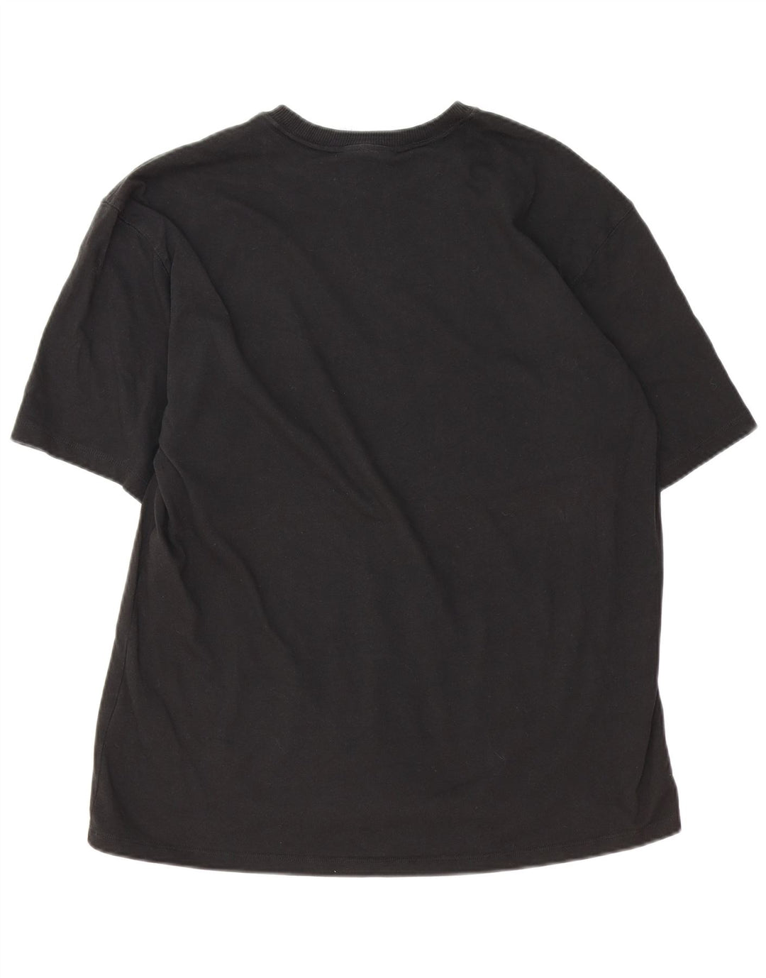 ADIDAS Womens T-Shirt Top UK 12/14 Medium Black Cotton