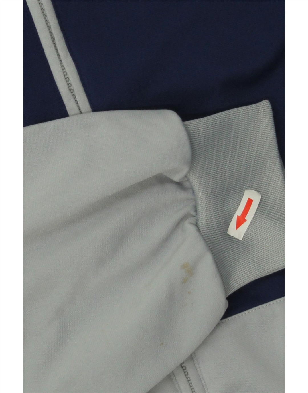Adidas Træningsdragt til mænd Top jakke UK 42/44 Large Grey Colourblock Polyester