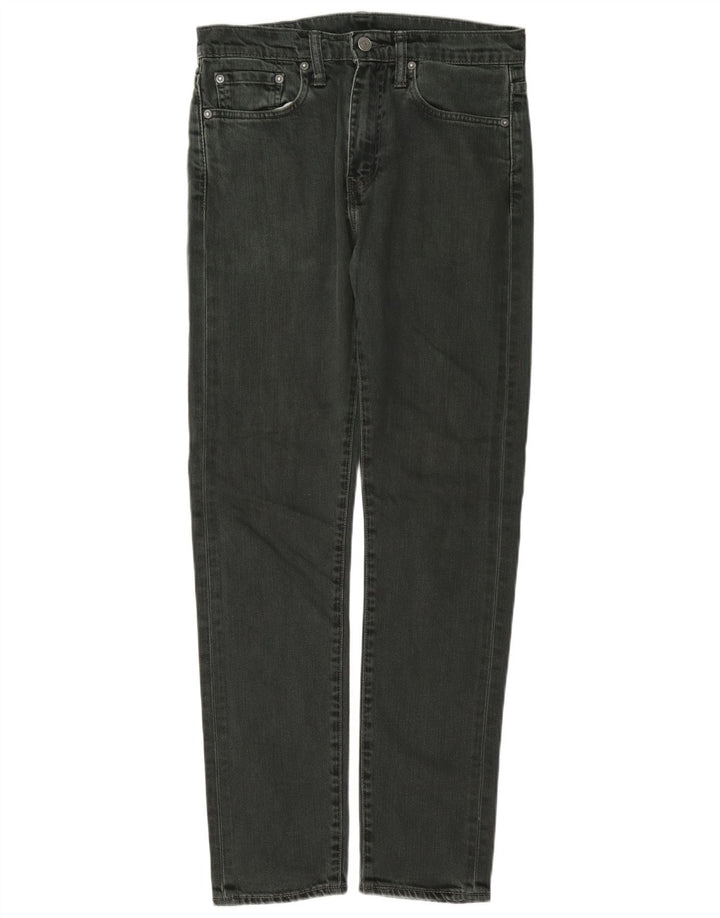 Levi's Slim Jeans til kvinder W28 L32 Grøn bomuld