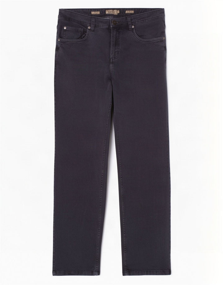 Dacks Straight Jeans til mænd IT 50 Large W32 L31 Marineblå Bomuld