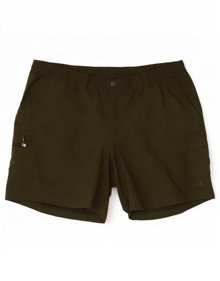 Columbia Herre Cargo Shorts Medium W32 Grøn Polyester