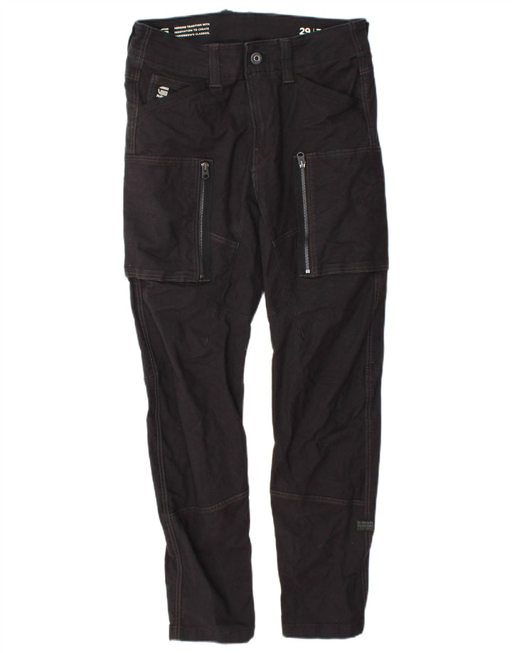 G-Star Herre Slim Cargo Bukser W29 L32 Sort Bomuld