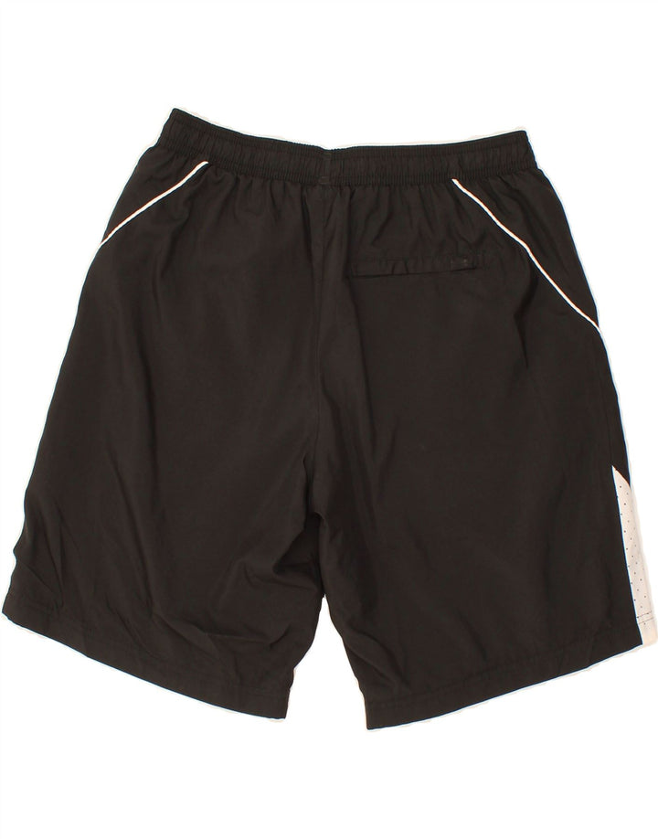PUMA Mens Sport Shorts Medium  Black Colourblock Polyester Vintage Puma and Second-Hand Puma from Messina Hembry 