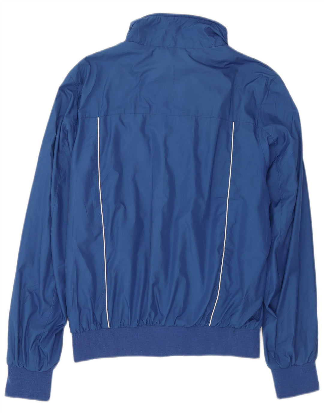 Champion Herre Bomber Jacket UK 38 Medium Blue Polyester