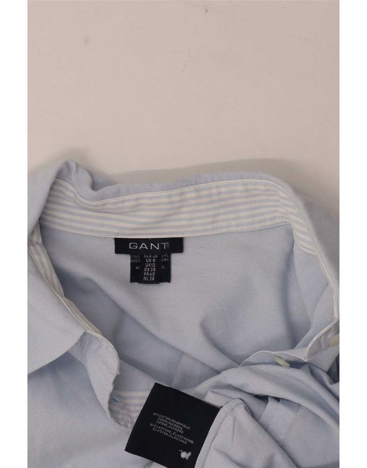 Gant Dameskjorte UK 12 Medium Blue Cotton