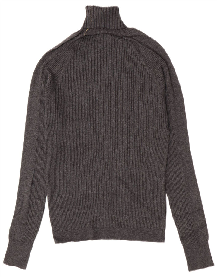 Zara Herre rullehals sweater mellemgrå