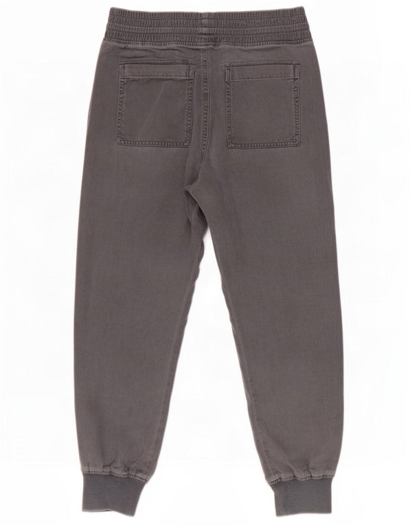 Zara Dame Joggers Casual Bukser Small W26 L24 Grå Lyocell