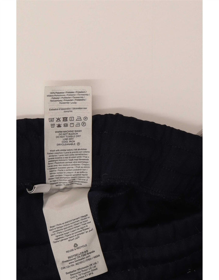 Jack & Jones Herre træningsdragt Bukser Large Navy Blue Colourblock Polyester
