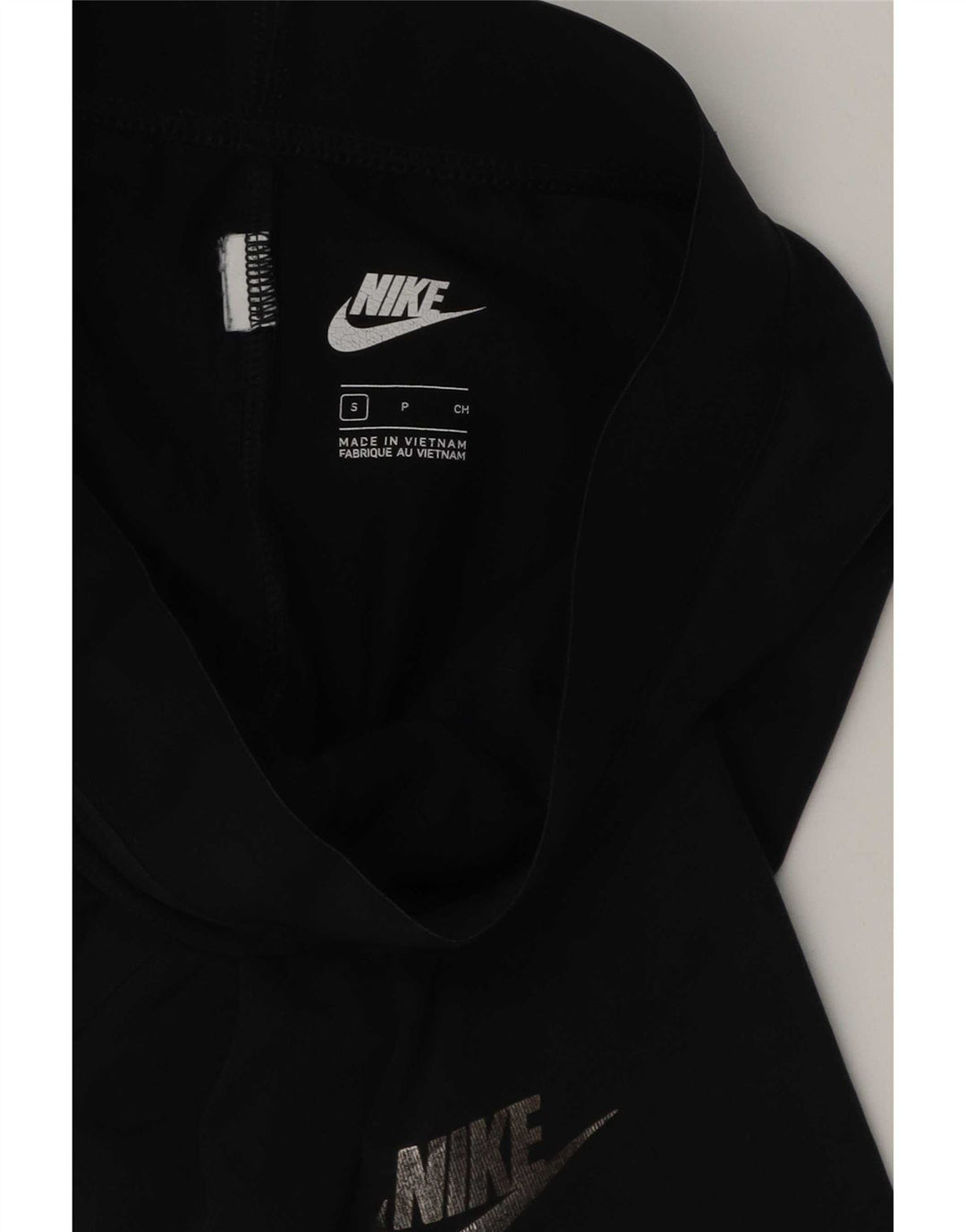 Nike Graphic Leggings til kvinder UK 10 Small Black Colourblock