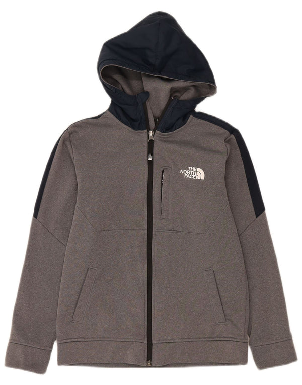 The North Face Boys Hættetrøje med lynlås 11-12 år Large Grå Colourblock