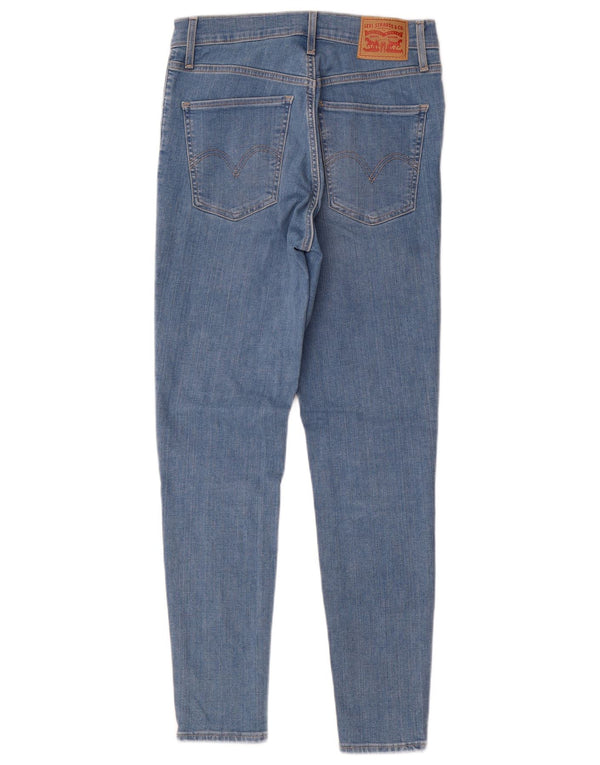 Levi's Womens High Rise Super Skinny Jeans W29 L28 Blå Bomuld