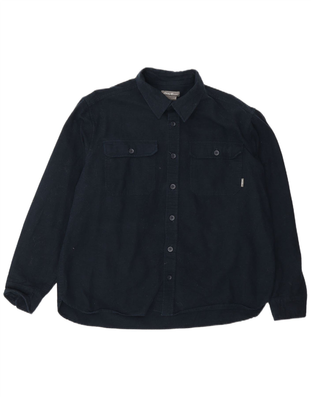 Eddie Bauer Herreskjorte Medium Navyblå Bomuld