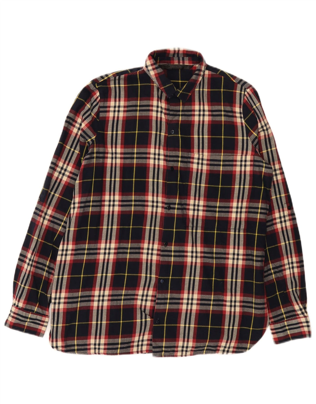 Zara Dame Trafaluc Regular Fit Flanellskjorte Medium Flerfarvet Plaid