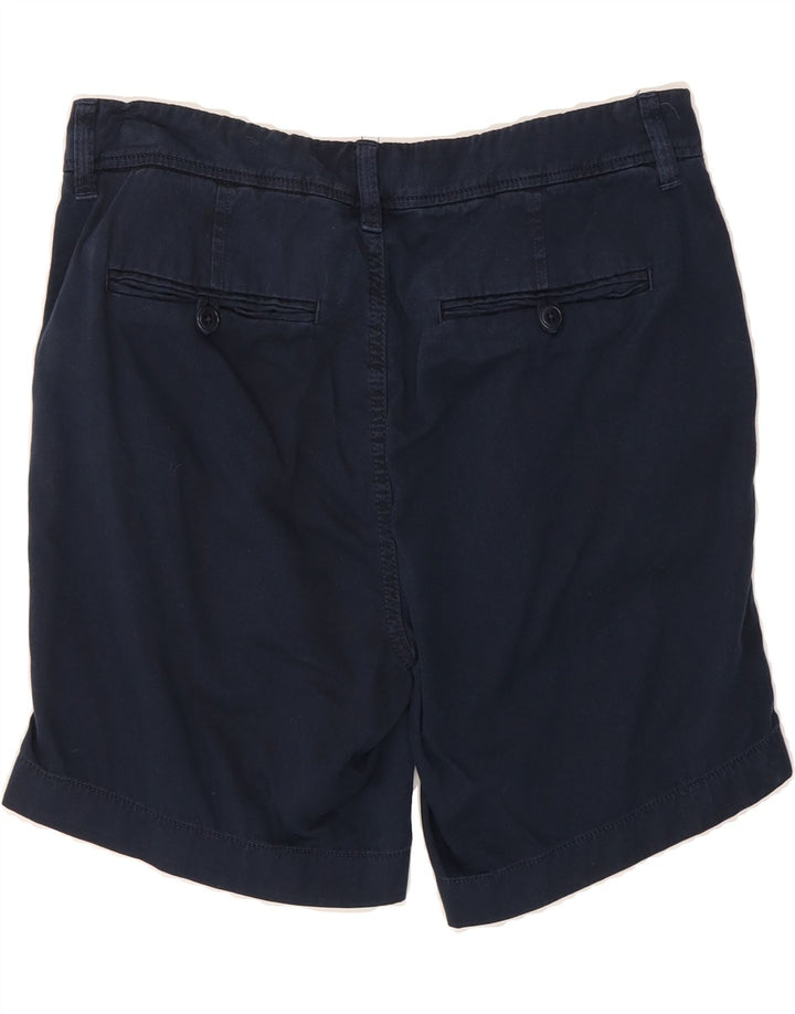 J. CREW Womens Chino Shorts US 6 Medium W32  Navy Blue Cotton Vintage J. Crew and Second-Hand J. Crew from Messina Hembry 