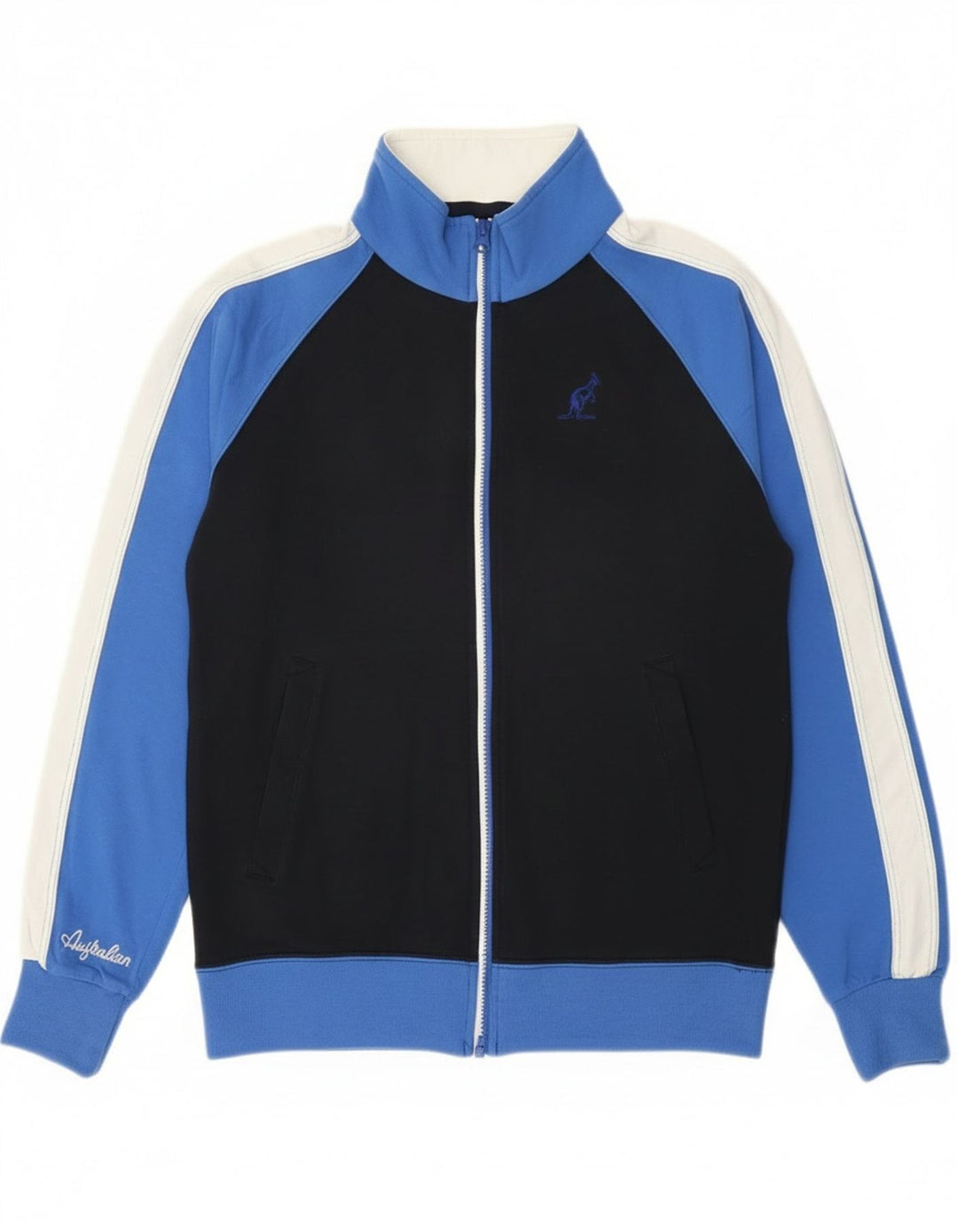 AUSTRALIAN L'ALPINA Dame træningsdragt Top Jakke IT 46 Large Sort