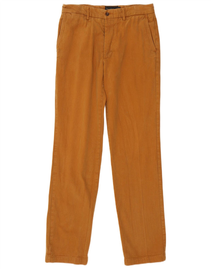 Marlboro Classics Herre Lige Chinobukser EU 48 Medium W31 L34 Brun