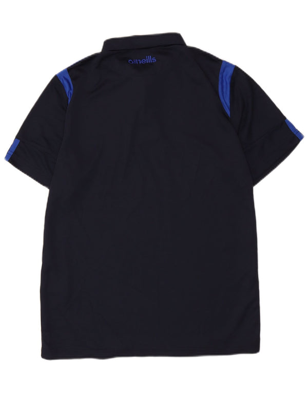 O'Neills Mens Polo Shirt Medium Navy Blue Colourblock Polyester
